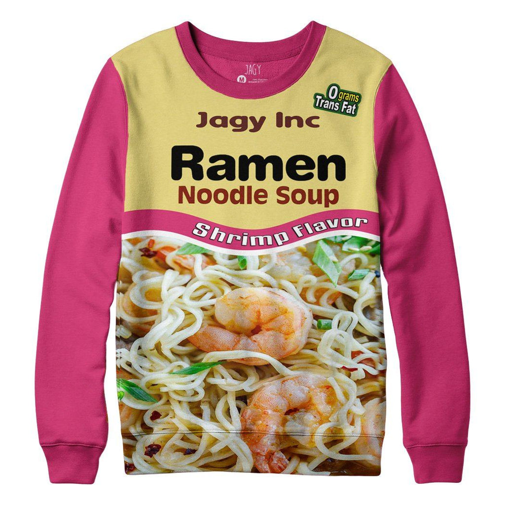 Shrimp Flavor Ramen Noodles Sweatshirt