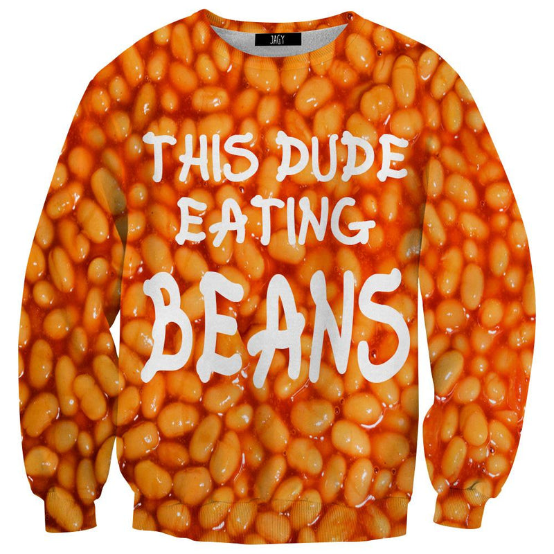 This Dude Eating Beans