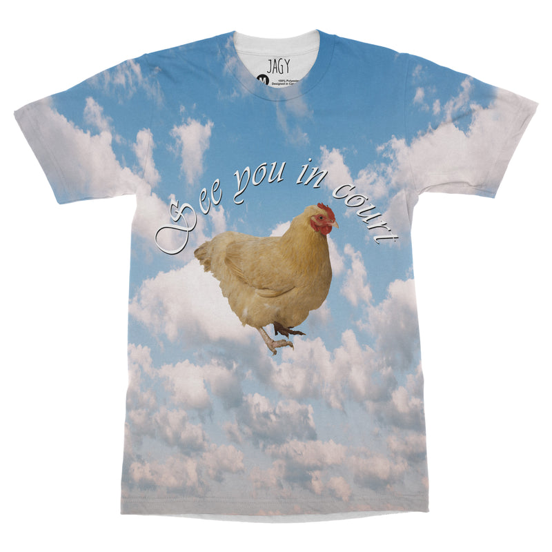 See You In Court Chicken T-Shirt