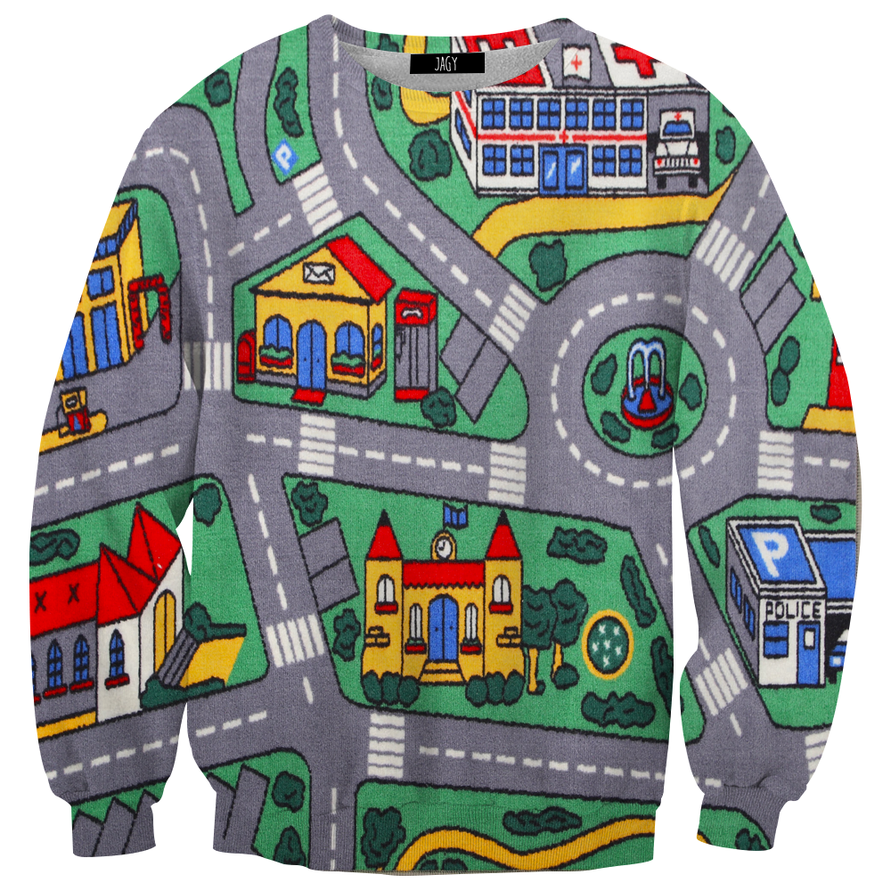 Car sales rug sweatshirt