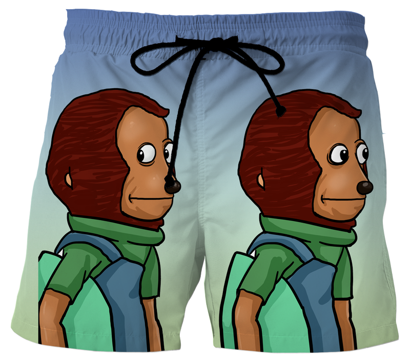 Yikes Monkey Puppet Meme Shorts