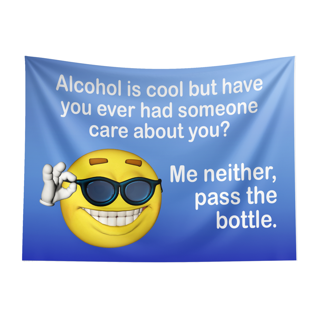 Pass The Bottle Tapestry