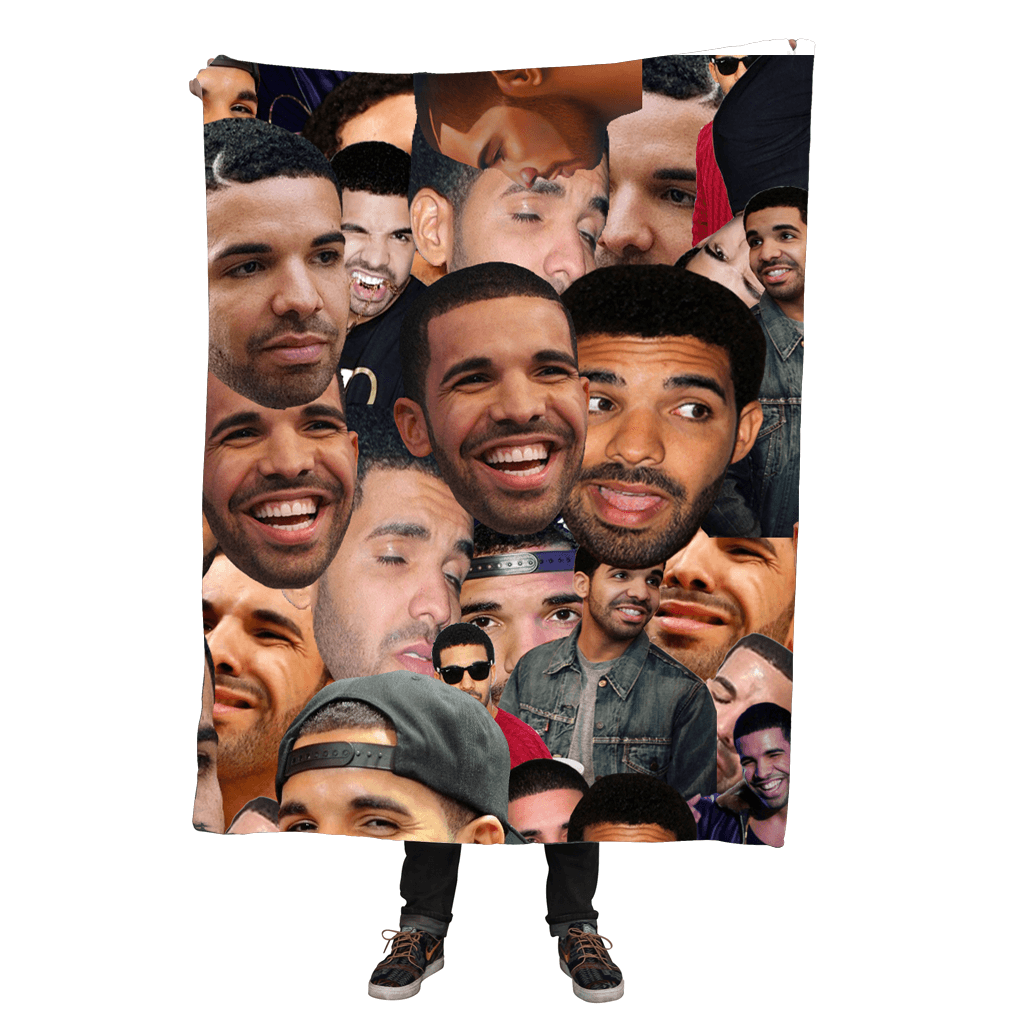 Drake Collage Throw Blanket – Jagy