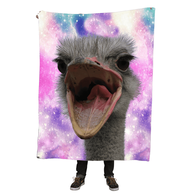 Blankets - Ostrich Throw Blanket