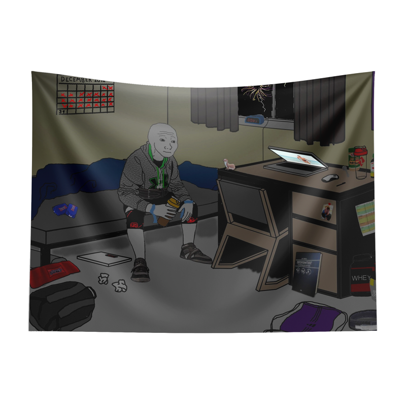 Lonely Chad Tapestry