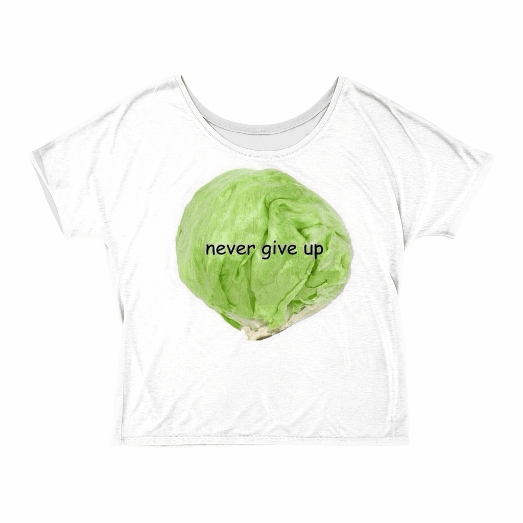 Crop Tops - Never Give Up...