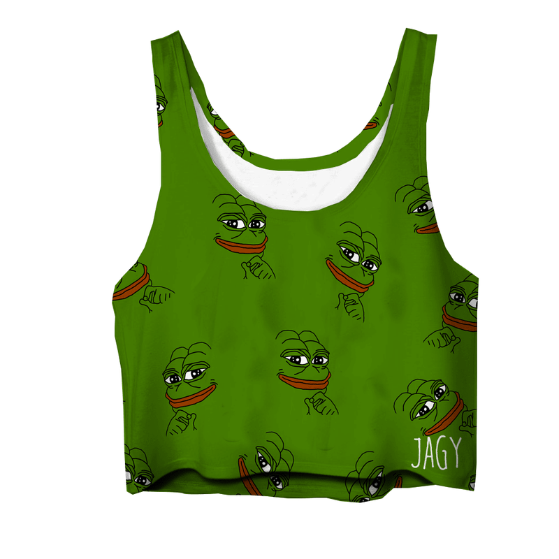 Crop Tops - Smirk Pepe