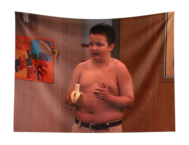 Shirtless Gibby Tapestry