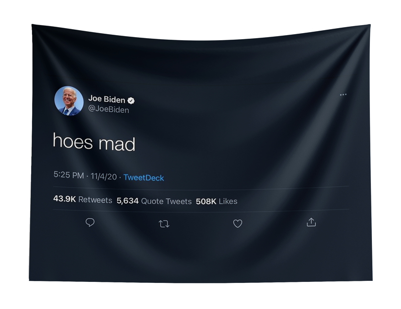 Hoes Mad Tapestry