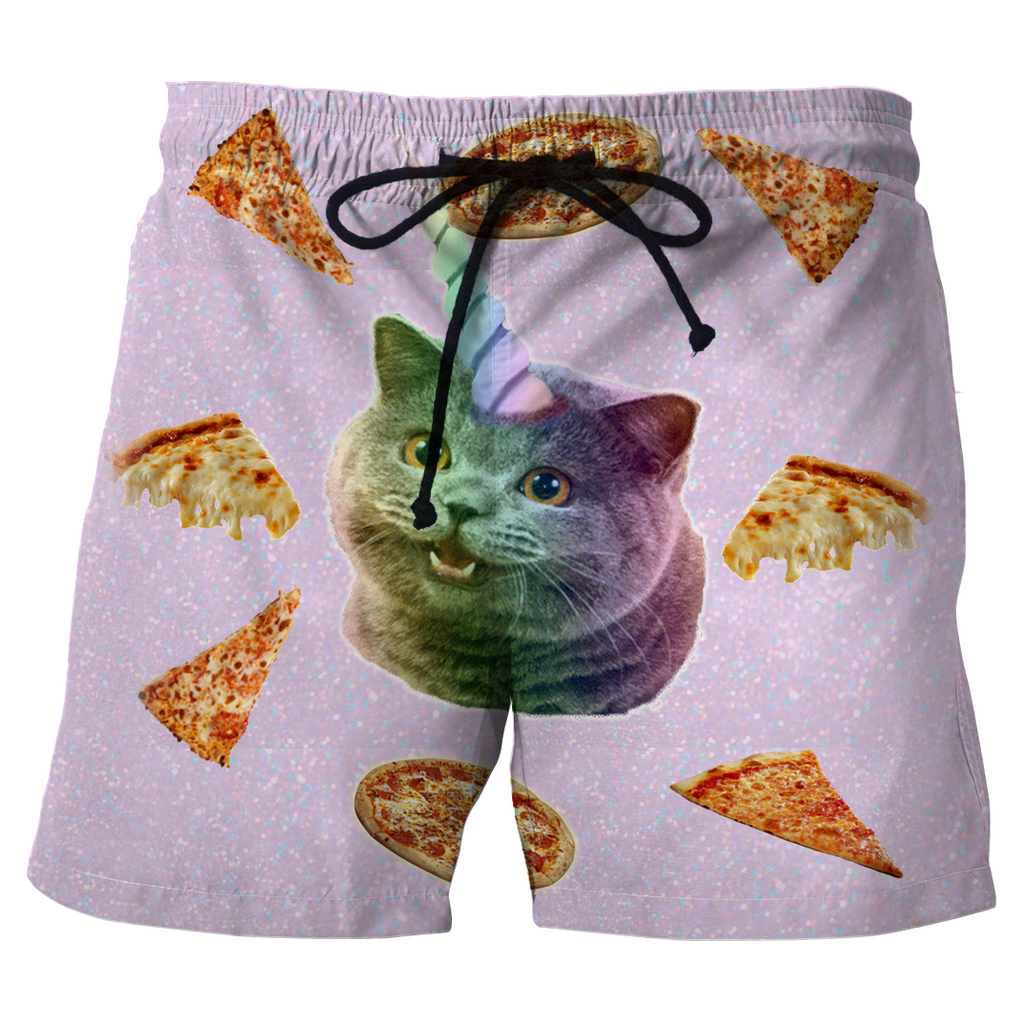 Pizza Kitty Shorts