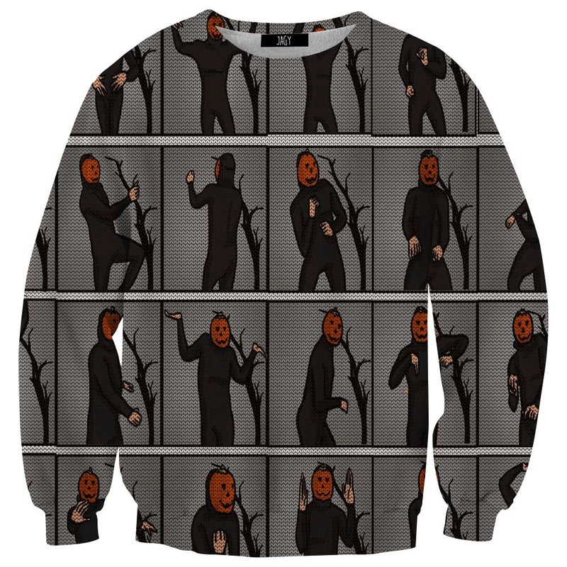 Pumpkin Man Sweater Sweatshirt