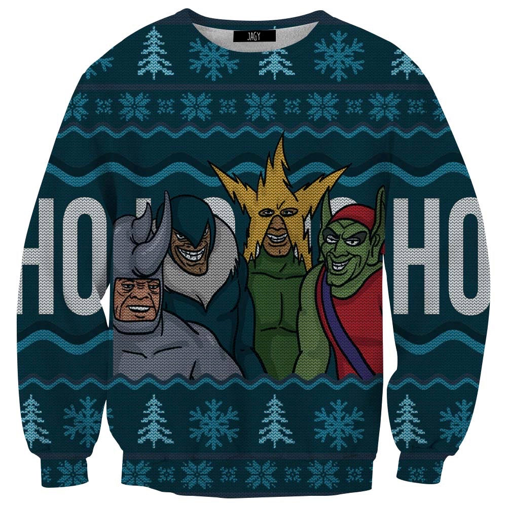 Me and the Boys Ugly Christmas Sweater Sweatshirt