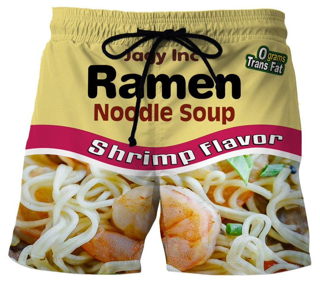 Shrimp Flavor Ramen Noodle Shorts