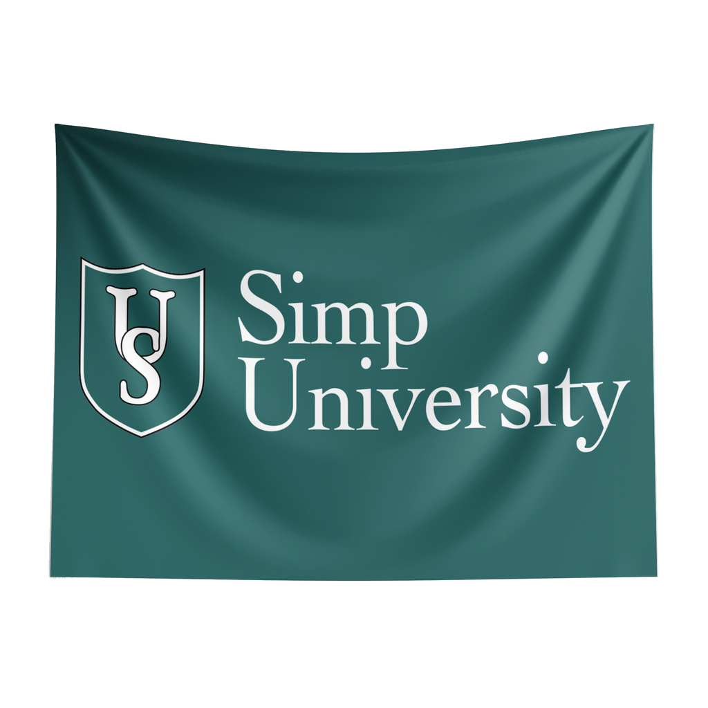 Simp University Tapestry