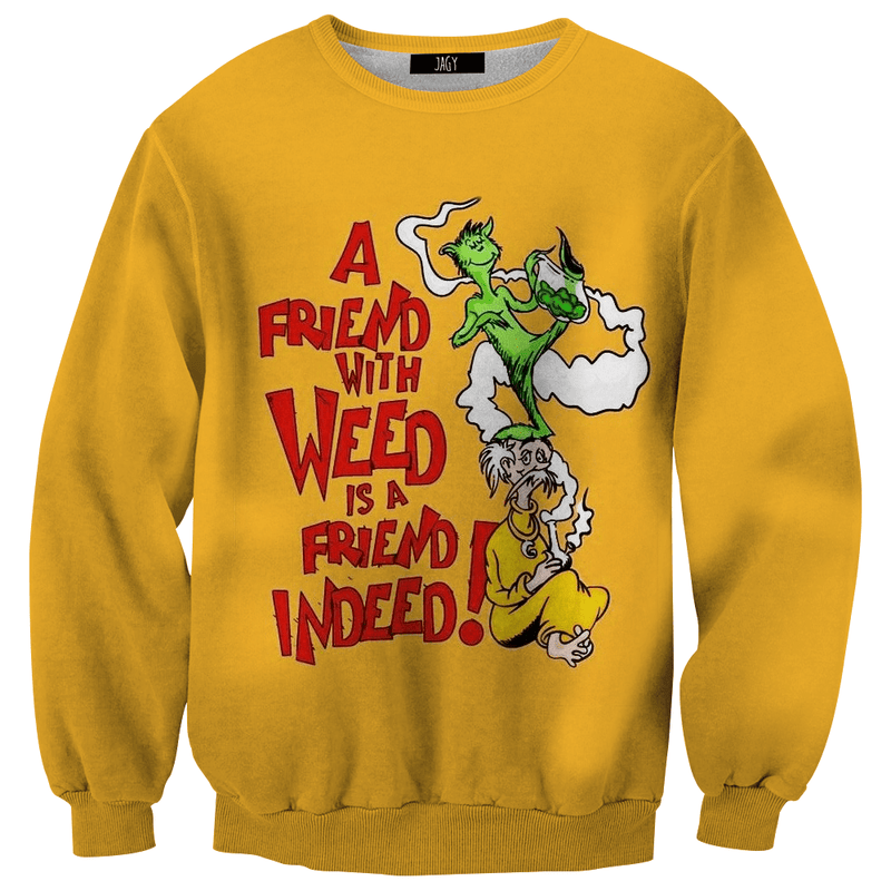 Sweater - A Good Weed Friend