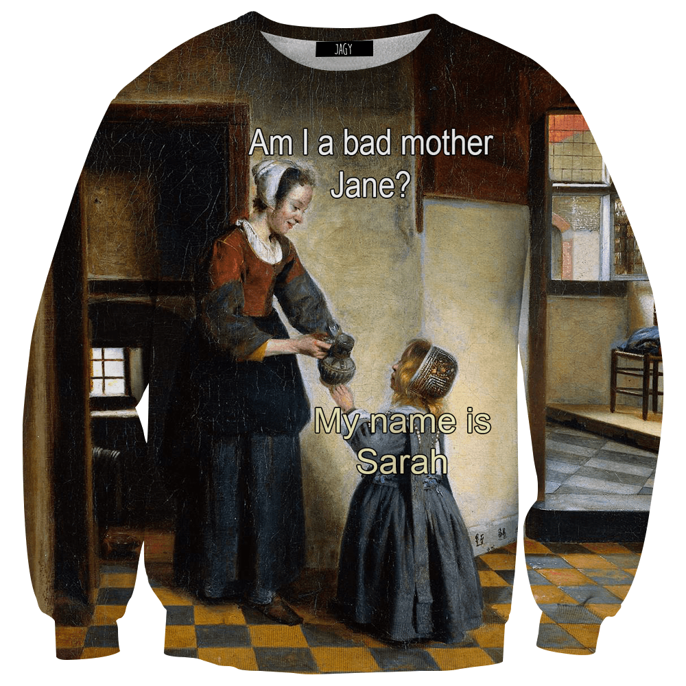 Sweater - Am I A Bad Mother Sweatshirt