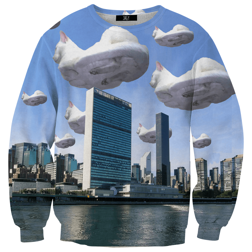 Sweater - Cat Clouds