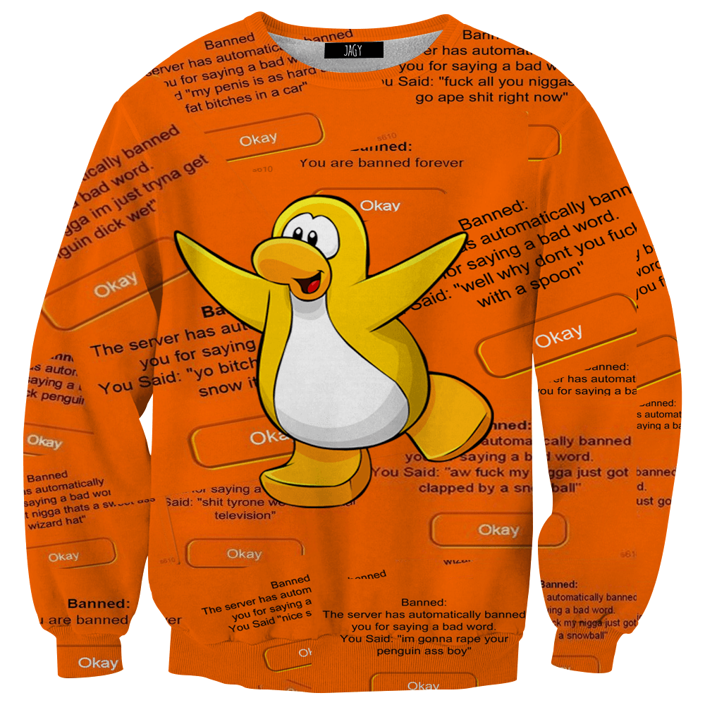 Sweater - Club Penguin Bans