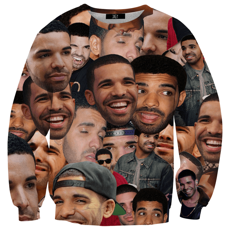 Sweater - Drake Collage