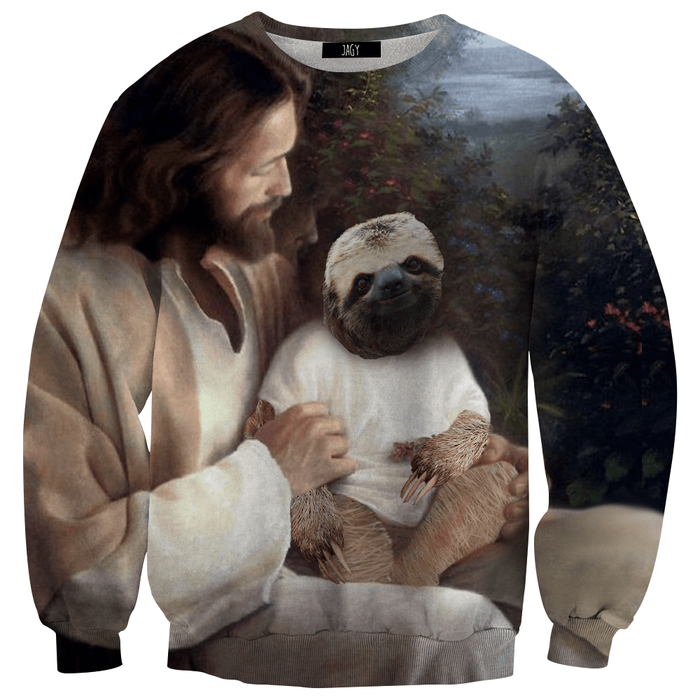 Sweater - Jesus' Pet Sloth