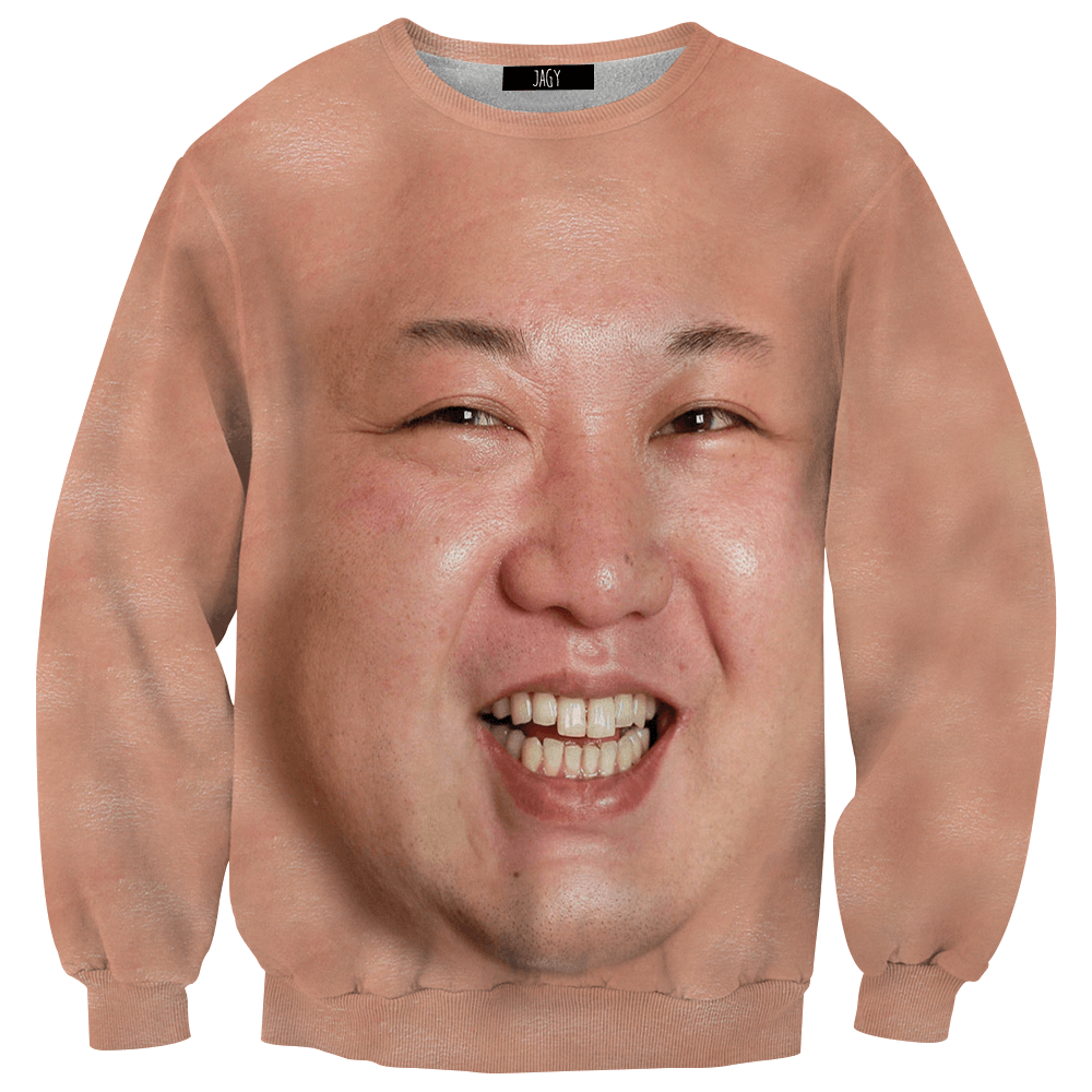 Sweater - Kim Jong Un Face Sweatshirt