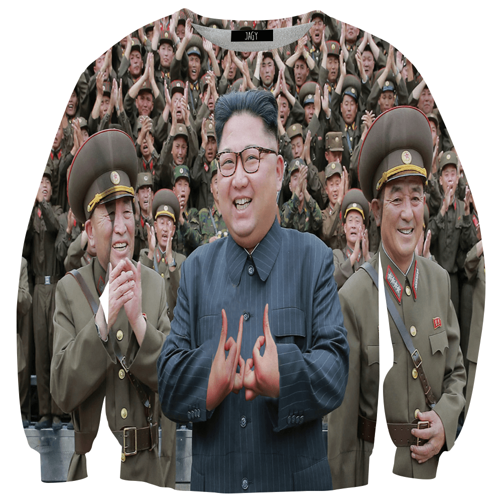 Sweater - Kim Jong Un Gang Sign