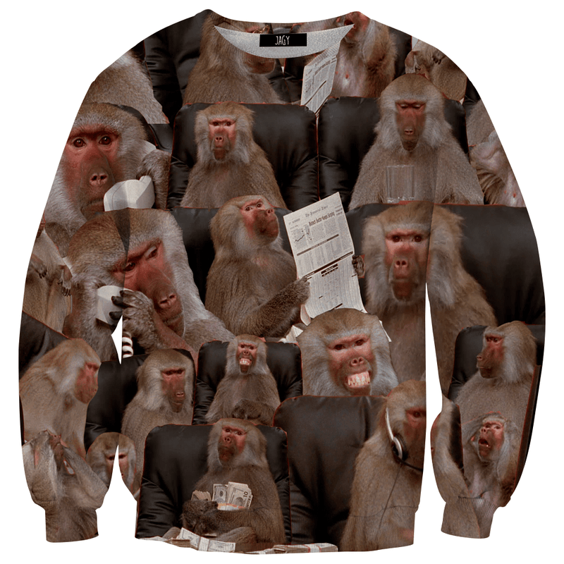Sweater - Office Baboon