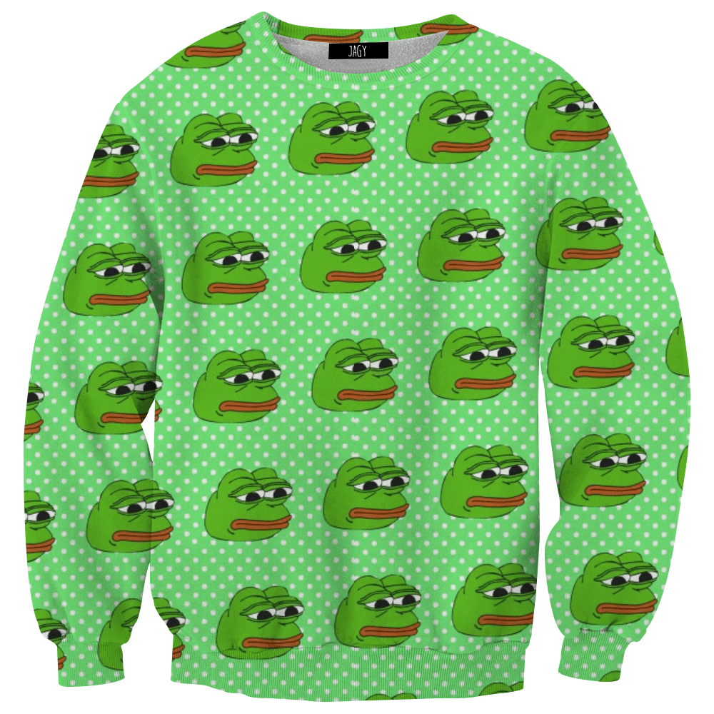 Sweater - Pepe Pattern Sweatshirt