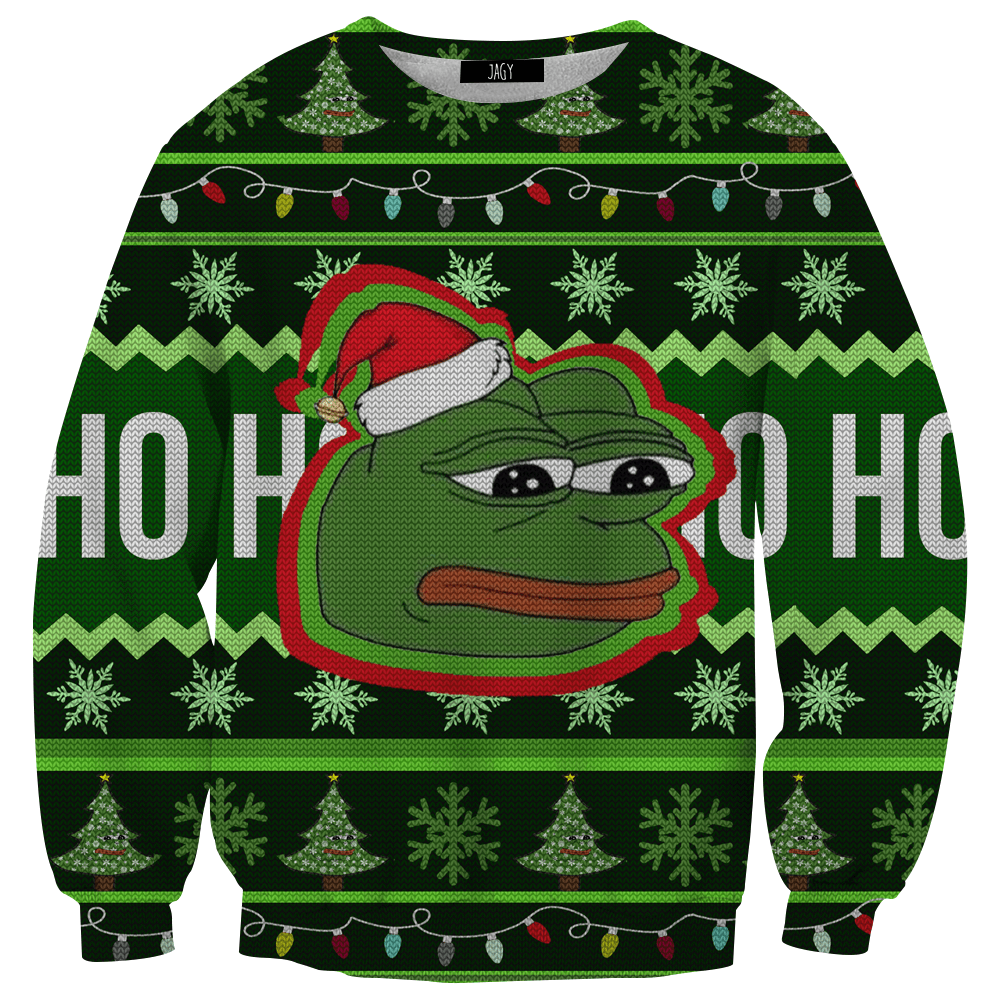 Sweater - Pepe Ugly Christmas Sweater