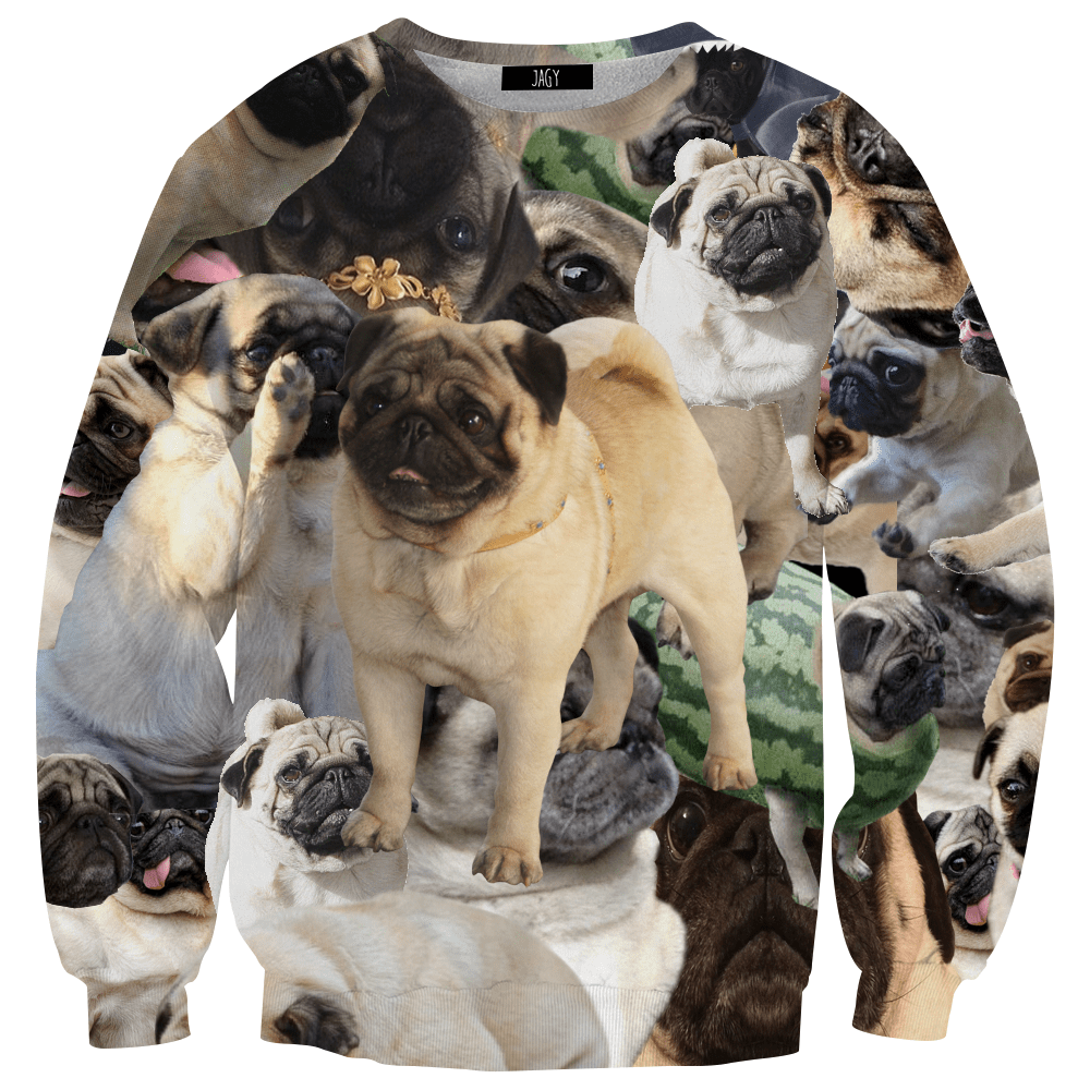 Sweater - Pug Obsession Sweatshirt