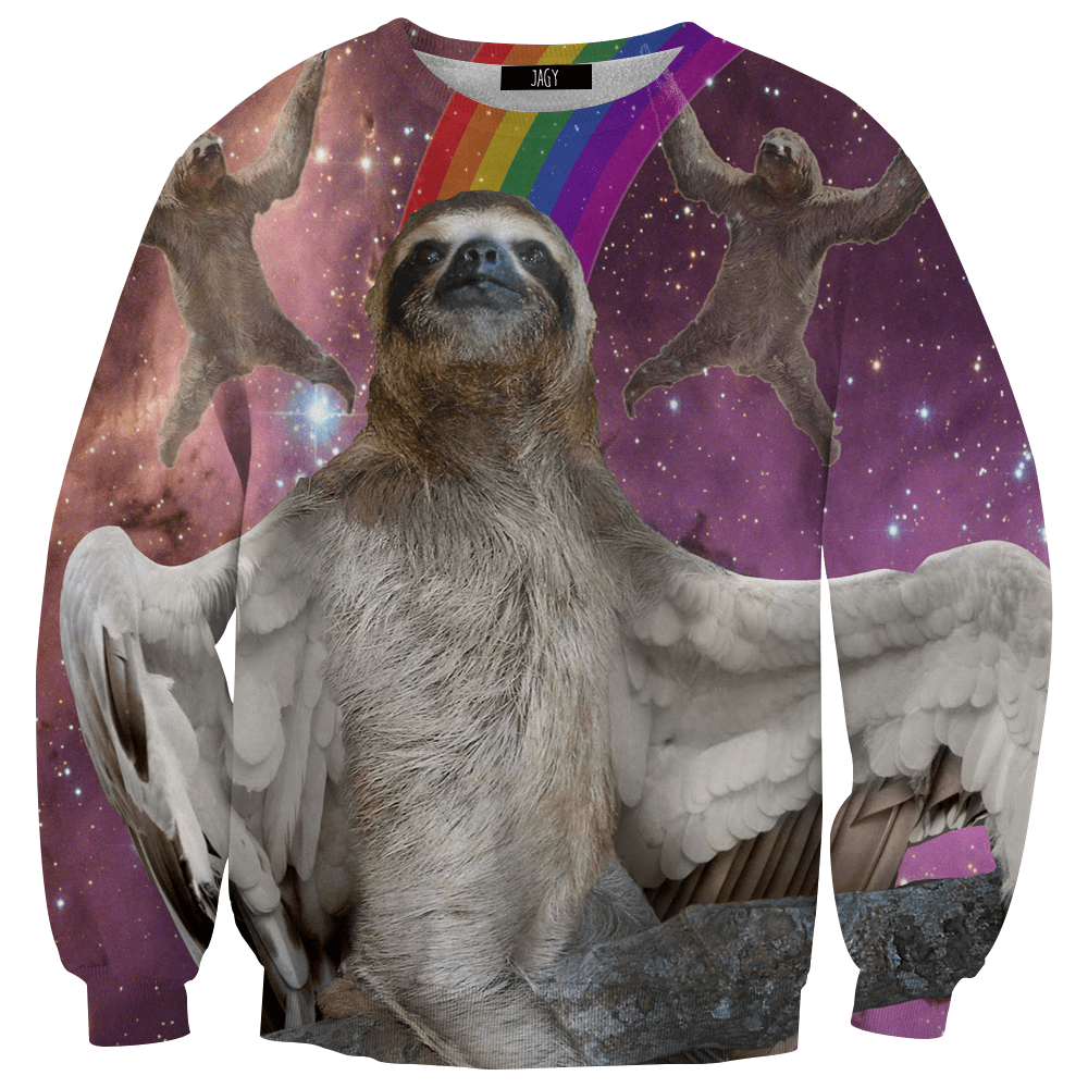Sweater - Sloths Can Fly!