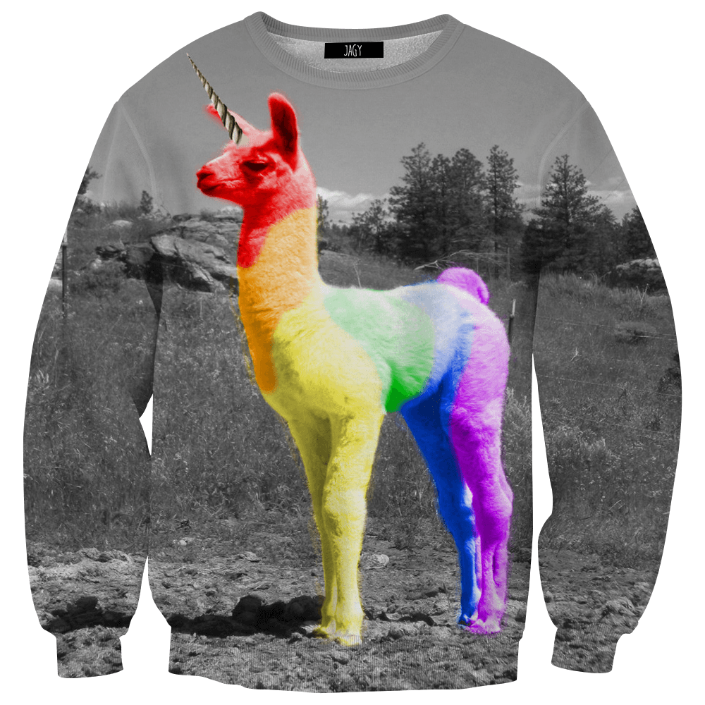 Sweater - Super Lit Llama