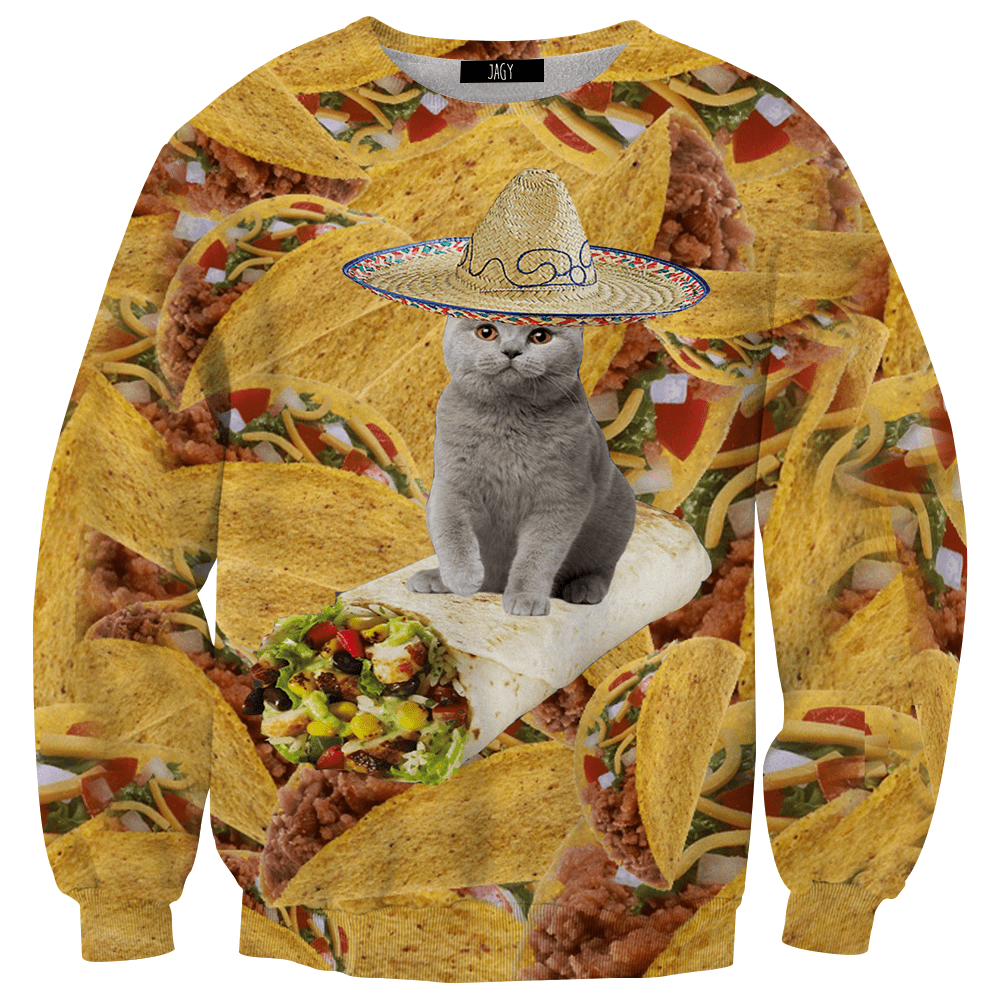 Sweater - Taco Cat