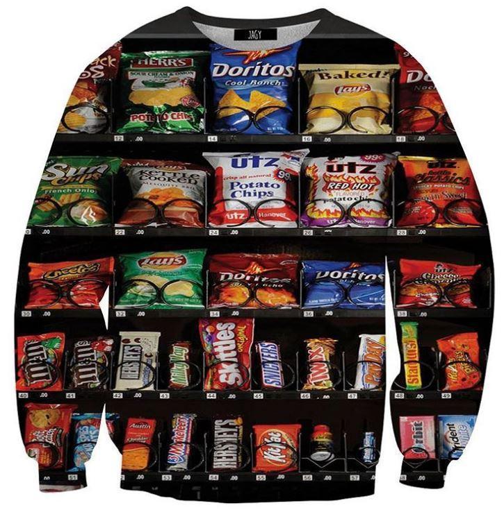 Sweater - Vending Machine Snacks